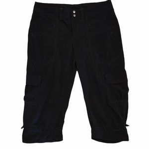 Athleta Size 2 Black 6 Pocket Capris